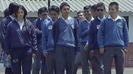 Estudiantes Colegio Campestre Stephen Hawking/ NoticiasRCN.com