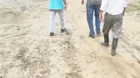 Finalmente, los hombres retenidos fueron dejados en libertad por los uniformados. Foto: NoticiasRCN