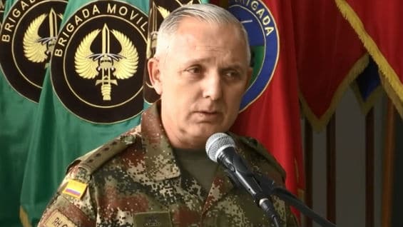 General Alberto Mejía, comandante del Ejército. Foto NoticiasRCN.com