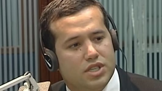 Carlos Enrique Martínez Gallego, exconcejal de Chía. Foto: Noticias RCN.
