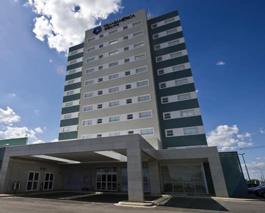 Hotel de Porto Feliz (Sao Paulo) en el que Honduras se concentra en el Mundial. Foto AFP