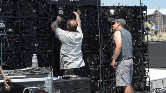 Miles de personas han solicitado entradas gratis para el evento. Foto: AFP