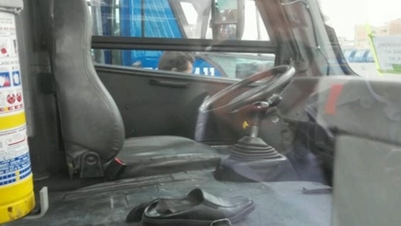 Por su parte, la conductora denunció ser víctimas de amenazas.