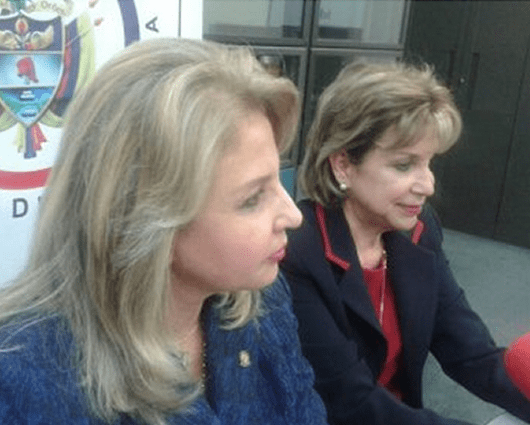 María Claudia Rojas Lasso (izq.) será presidenta del Consejo de Estado. Foto: RCN La Radio