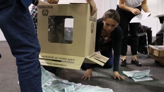 Foto: Finalizó la Consulta Anticorrupción. NoticiasRCN.com