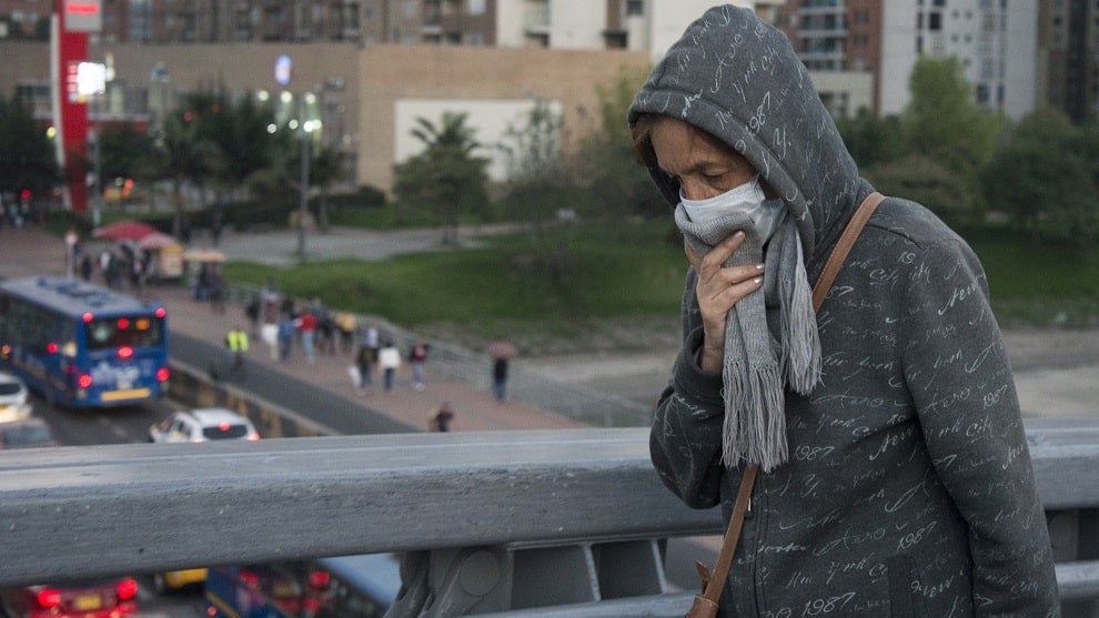 Foto: Bogotá en alerta amarilla por contaminación del aire / AFP - NoticiasRCN.com