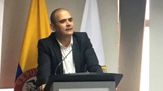 Contralor general de Antioquia, Sergio Zuluaga. Foto: @contraloriantio.