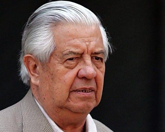 El jefe de la policía secreta del dictador chileno Augusto Pinochet, Manuel Contreras. Foto: EFE
