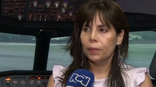 Yaneth Molina, la controladora de vuelo del aeropuerto de Rionegro. Foto: NoticiasRCN.com