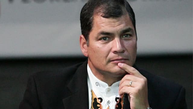 Rafael Correa, presidente de Ecuador.