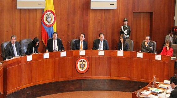 Magistrados de la Corte Constitucional. Foto: oficial.