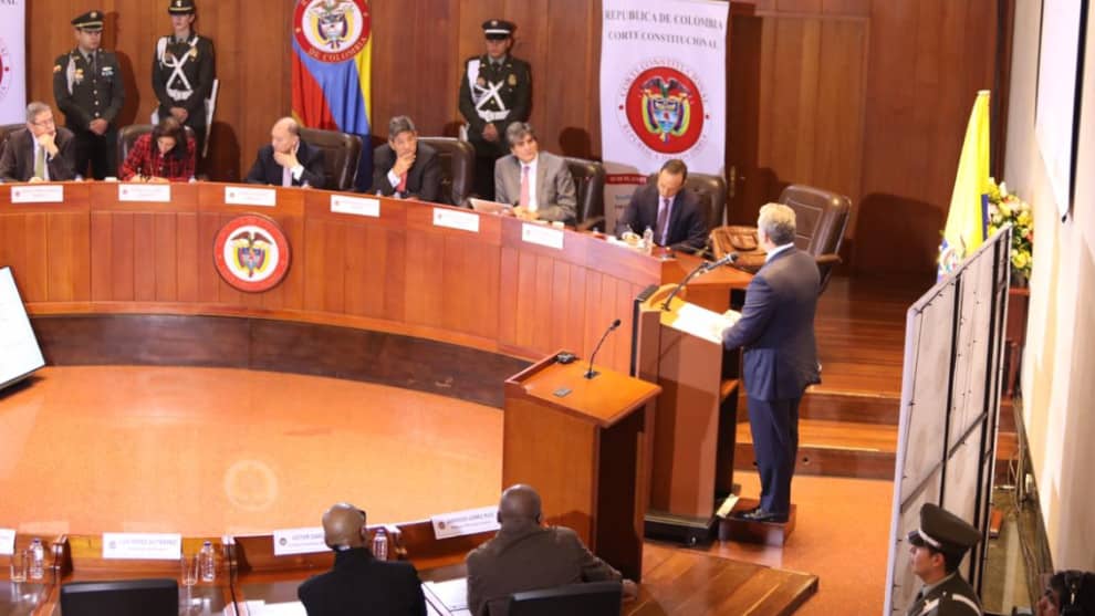 La Corte Constitucional.