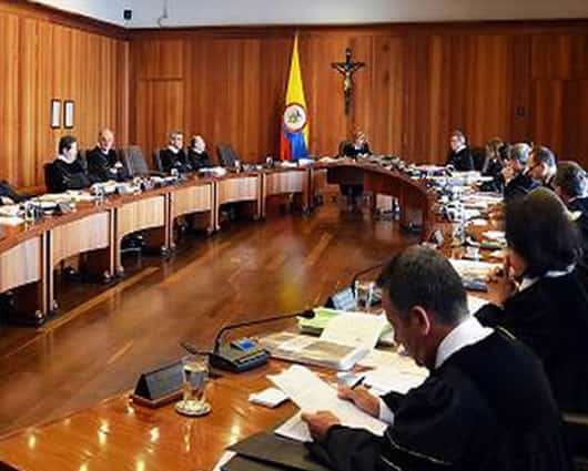 La corte logró la elección tras más de un año de votaciones sin resultados. Foto: AFP.