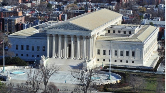 Suprema Corte de EE.UU. Foto: AFP