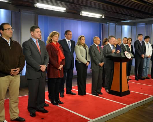 Para muchos analistas el cambio en el gabinete ministerial fue producto de los paros. Foto: SIG