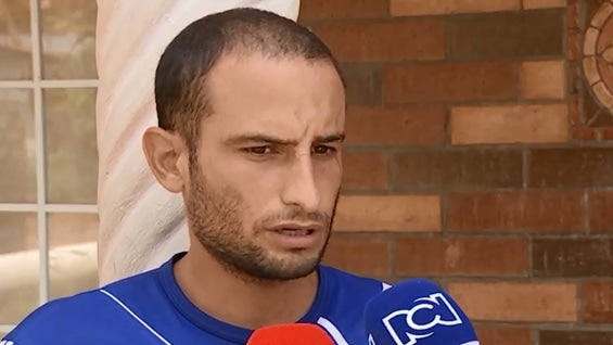 Ernesto Valdés, migrante cubano.