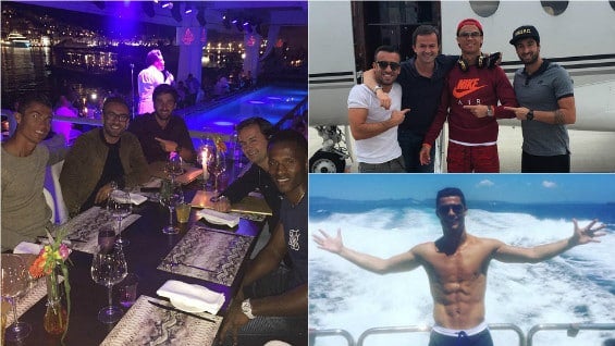 Foto: @Cristiano (Instagram)