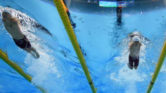 Nelson Crispín en competencia. Foto: Comité Paralímpico