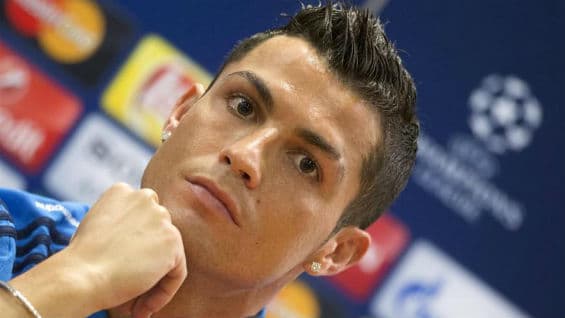 El delantero portugués del Real Madrid, Cristiano Ronaldo. Foto Agencia EFE