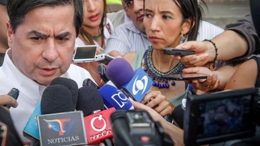 El ministro del Interior, Juan Fernando Cristo. Foto: Oficial.