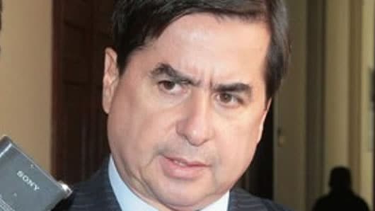 El ministro del Interior, Juan Fernando Cristo.