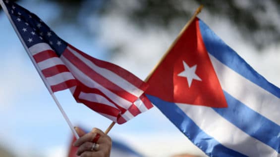 El parlamento cubano, la Unión de Periodistas y otras instancias también emitieron declaraciones de apoyo a Caracas. Foto: AFP.