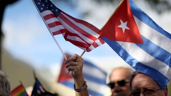 El lunes 20 de julio Cuba y Estados Unidos reabrirán sus embajadas. Foto: AFP.