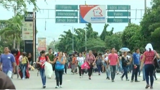 Foto: Venezolanos en Cúcuta