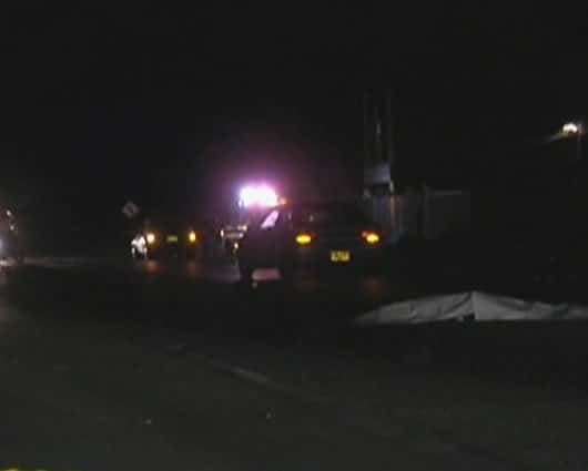 Se desconoce quién arrojó el cuerpo a la carretera. Foto: Noticias RCN