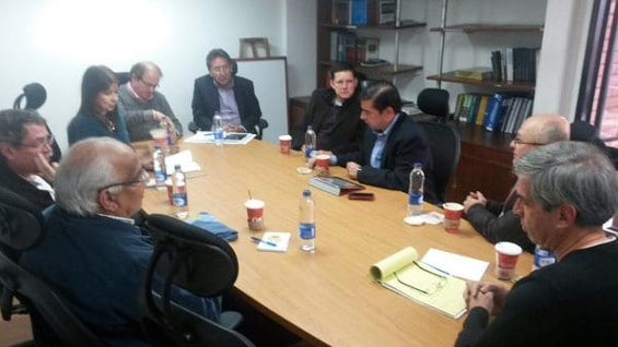 Cumbre de poderes. Foto: Fiscalía.