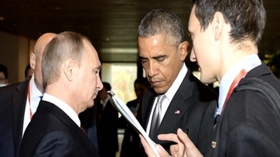 La cumbre sirvió para varios encuentros entre Barack Obama y Vladimir Putin. Foto: NoticiasRCN.com