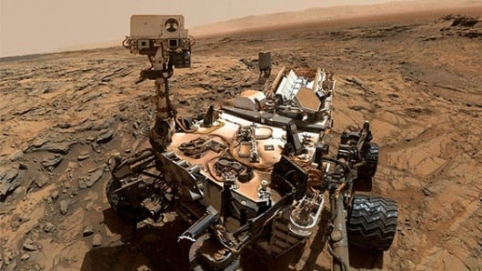 El vehículo espacial de la misión Curiosity. Foto: Nasa