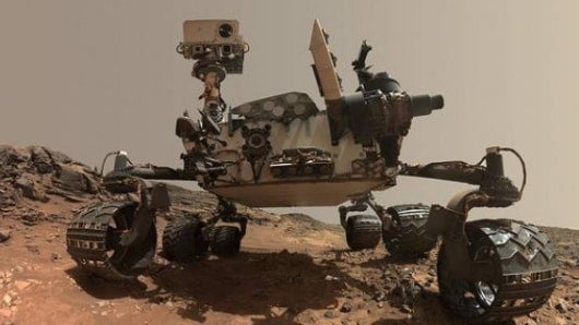 El vehículo Curiosity. Foto: Nasa