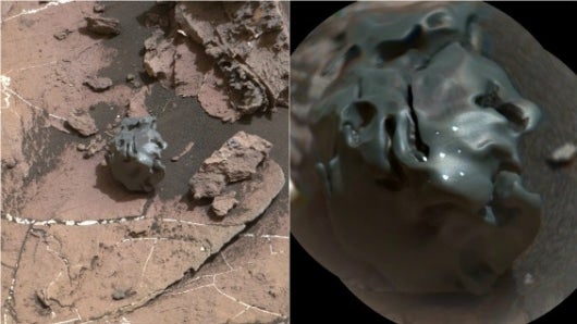 Foto: @MarsCuriosity