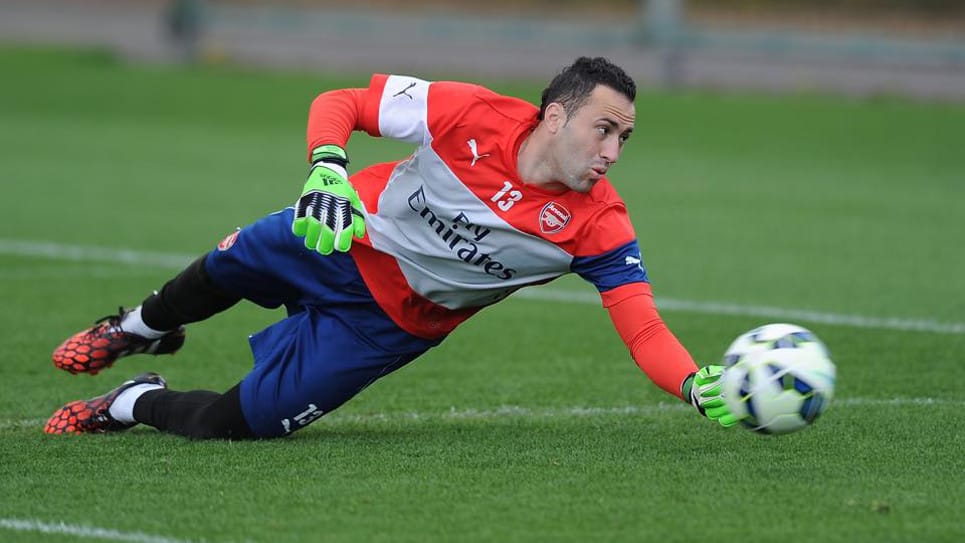 David Ospina llegó al Arsenal el pasado verano procedente del Niza. Foto Oficial.