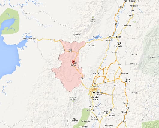 Las autoridades no reportan daños o víctimas por el movimiento telúrico. Foto: Google Maps.