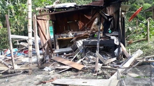 FOTO: Lugar de la explosión