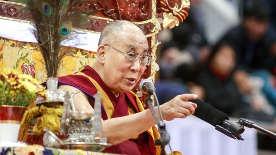 Dalái Lama. Foto: AFP