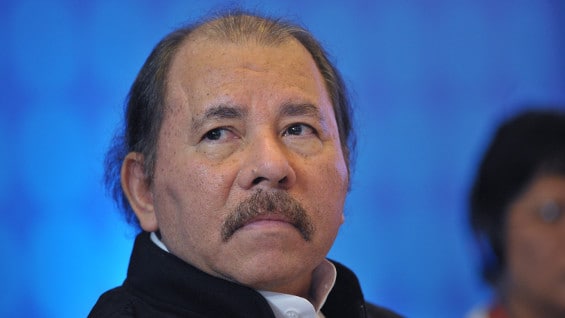 Daniel Ortega, presidente de Nicaragua. Foto: AFP.
