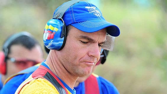 El deportista colombiano Danilo Caro. Foto: AFP