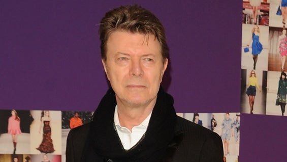 David Bowie, músico británico. Foto: AFP.