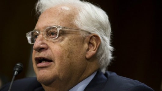 David Friedman, nuevo embajador de EE.UU. en Israel. Foto: AFP.
