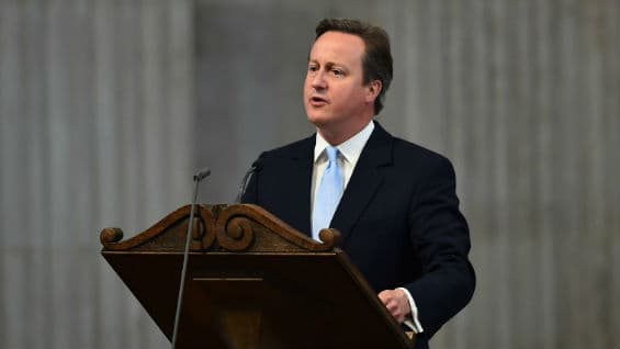 David Cameron, primer ministro de Reino Unido. Foto Archivo AFP