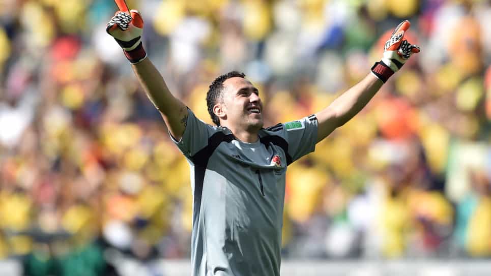 David Ospina, arquero del Arsenal. AFP