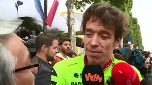 Rigoberto Urán, subcampeón Tour de Francia 2017. Foto: NoticiasRCN.com