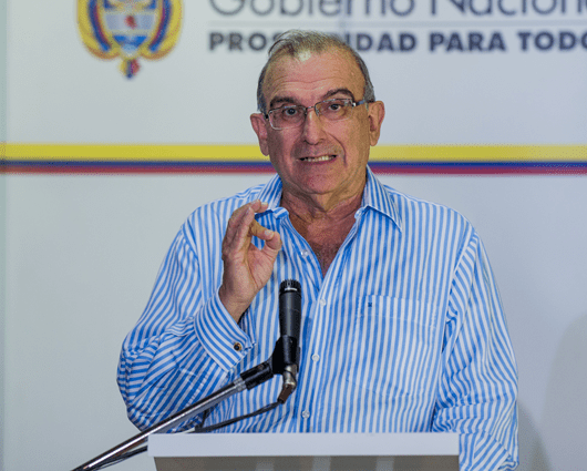 El exvicepresidente Humberto de la Calle. Foto: AFP.