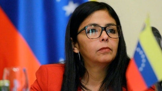 Delcy Rodríguez, vicepresidenta de Venezuela. Foto: oficial