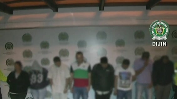 Los capturados estarían involucrados en hurtos electrónicos a seis empresas diferentes.