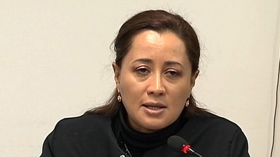 Magistrada, Alexandra Valencia Molina, ponente del fallo. Foto: Noticias RCN