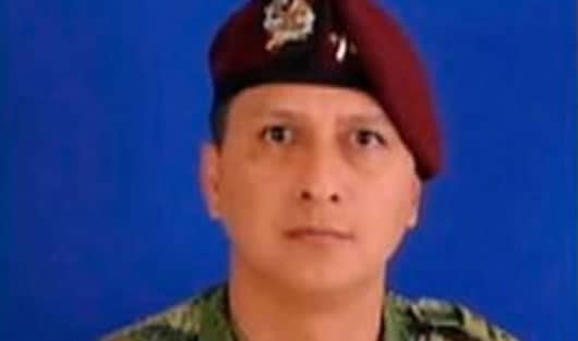 El coronel Róbinson González del Río.